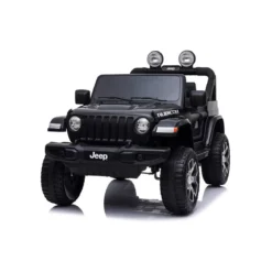 Jeep Rubicon Nero Macchina Elettrica a Batteria Auto Bambini