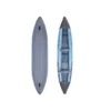 Kayak Zray Roatan 2 Posti Sedili Canoa Gonfiabile con Remi Pagaie Pompa Borsa