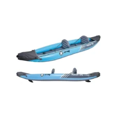 Kayak Zray Roatan 2 Posti Sedili Canoa Gonfiabile con Remi Pagaie Pompa Borsa