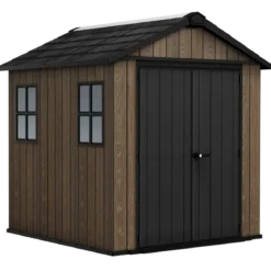 Keter Apex Casetta da Giardino in Resina Effetto Legno 230x224x246 cm