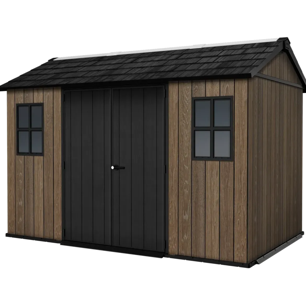 Keter Apex Casetta da Giardino Resina Effetto Legno 350x230x246 cm
