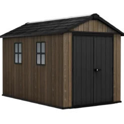 Keter Apex Casetta da Giardino Resina Effetto Legno 350x230x246 cm