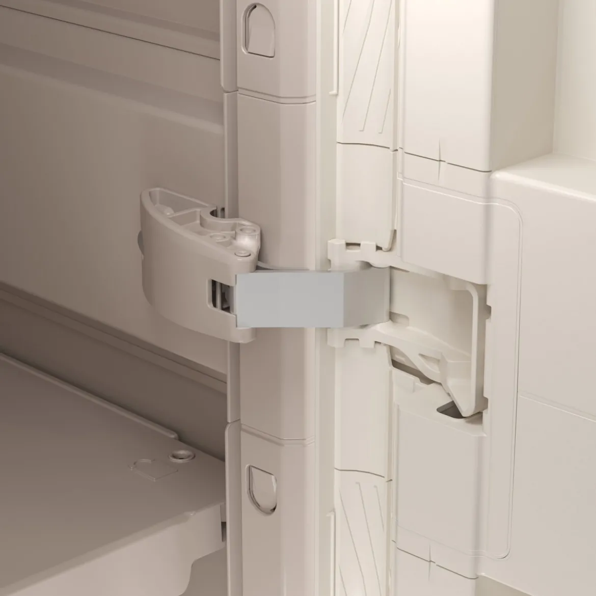 Keter Armadio da Esterno Impermeabile Basso con 1 Ripiano Resistente