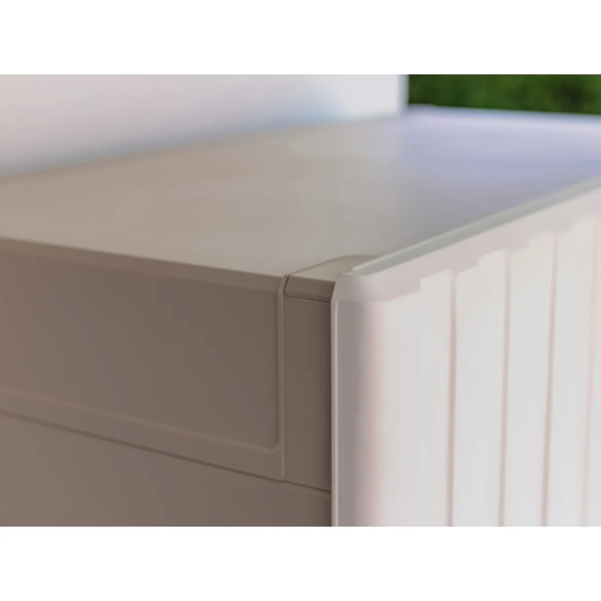Keter Armadio da Esterno Impermeabile Basso con 1 Ripiano Resistente