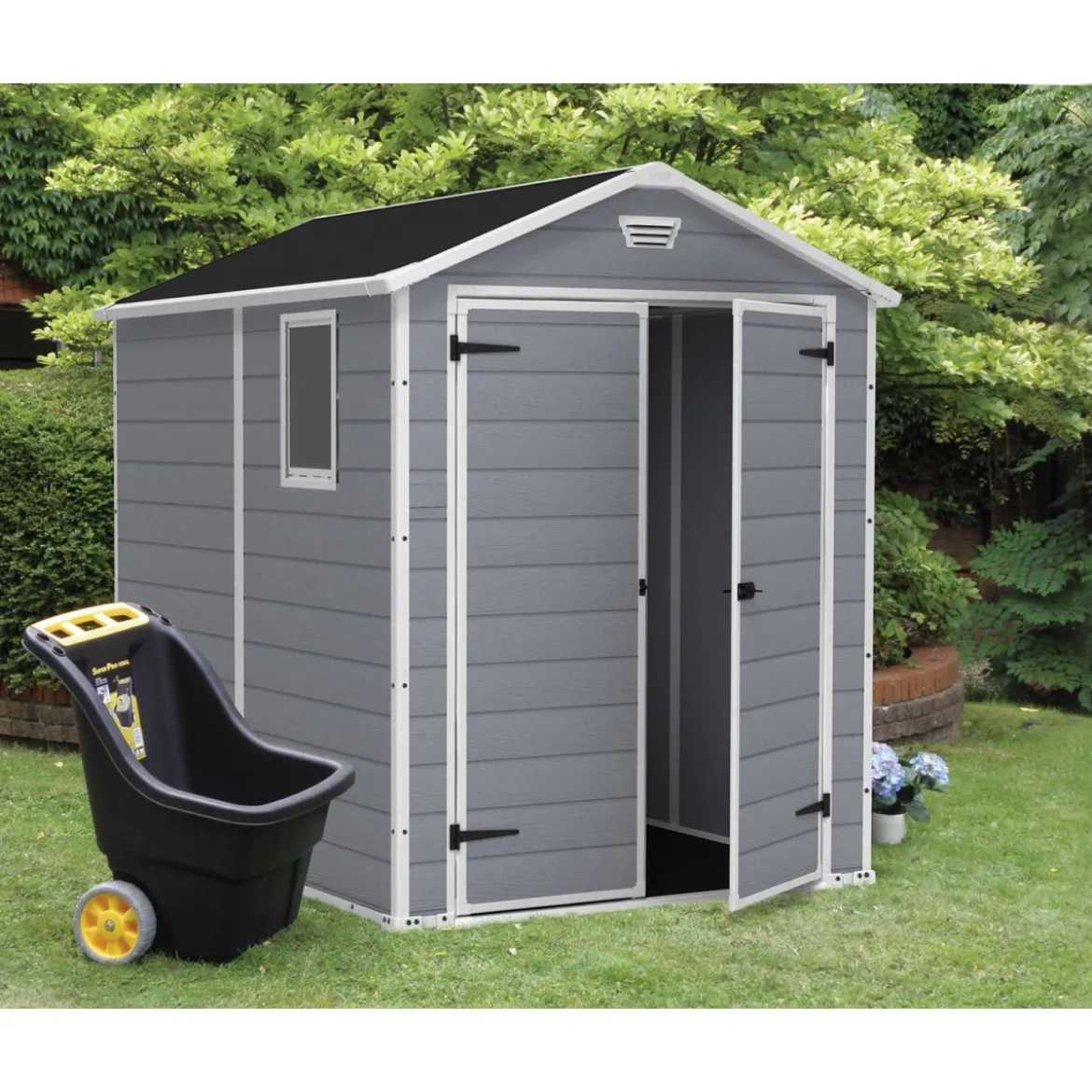 Keter Box da Giardino Manor 185x236 in Resina Casetta