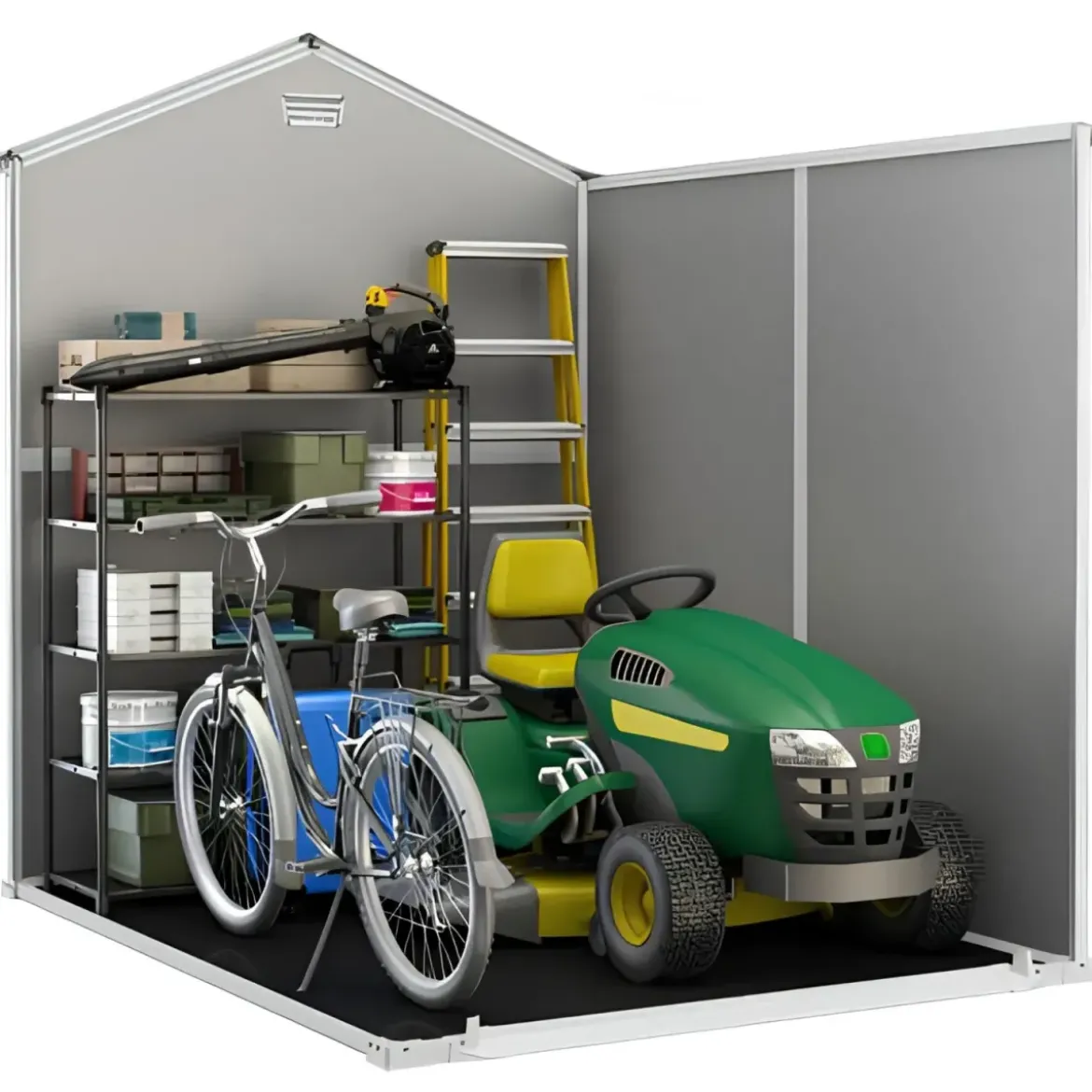 Keter Box da Giardino Manor 185x236 in Resina Casetta