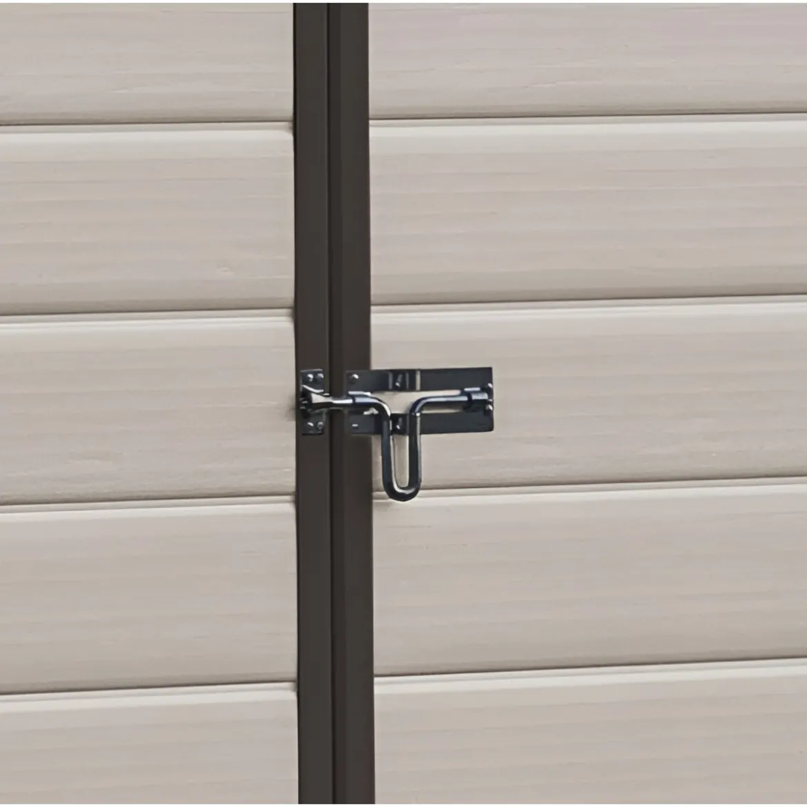Keter Box Manor 185x236 per Esterno in Resina Capanno Porta Attrezzi Beige