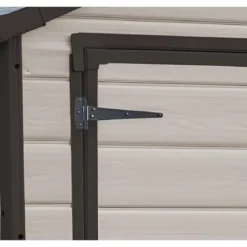 Keter Box Manor 185x236 per Esterno in Resina Capanno Porta Attrezzi Beige