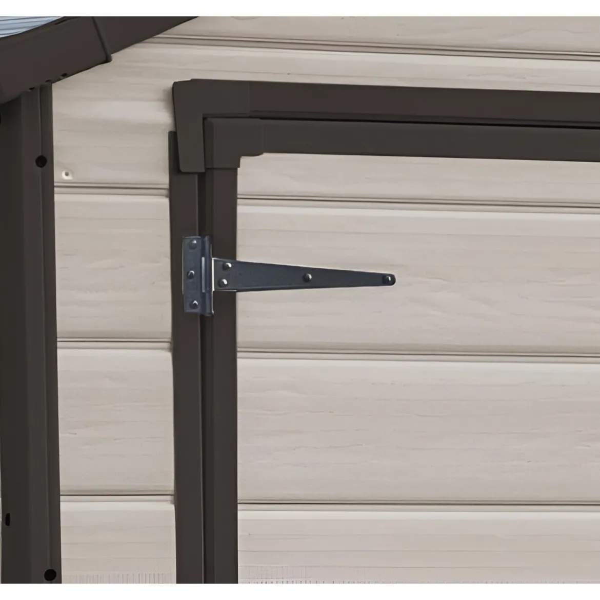 Keter Box Manor 185x236 per Esterno in Resina Capanno Porta Attrezzi Beige