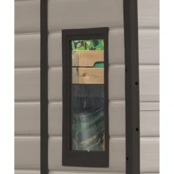Keter Box Manor 185x236 per Esterno in Resina Capanno Porta Attrezzi Beige