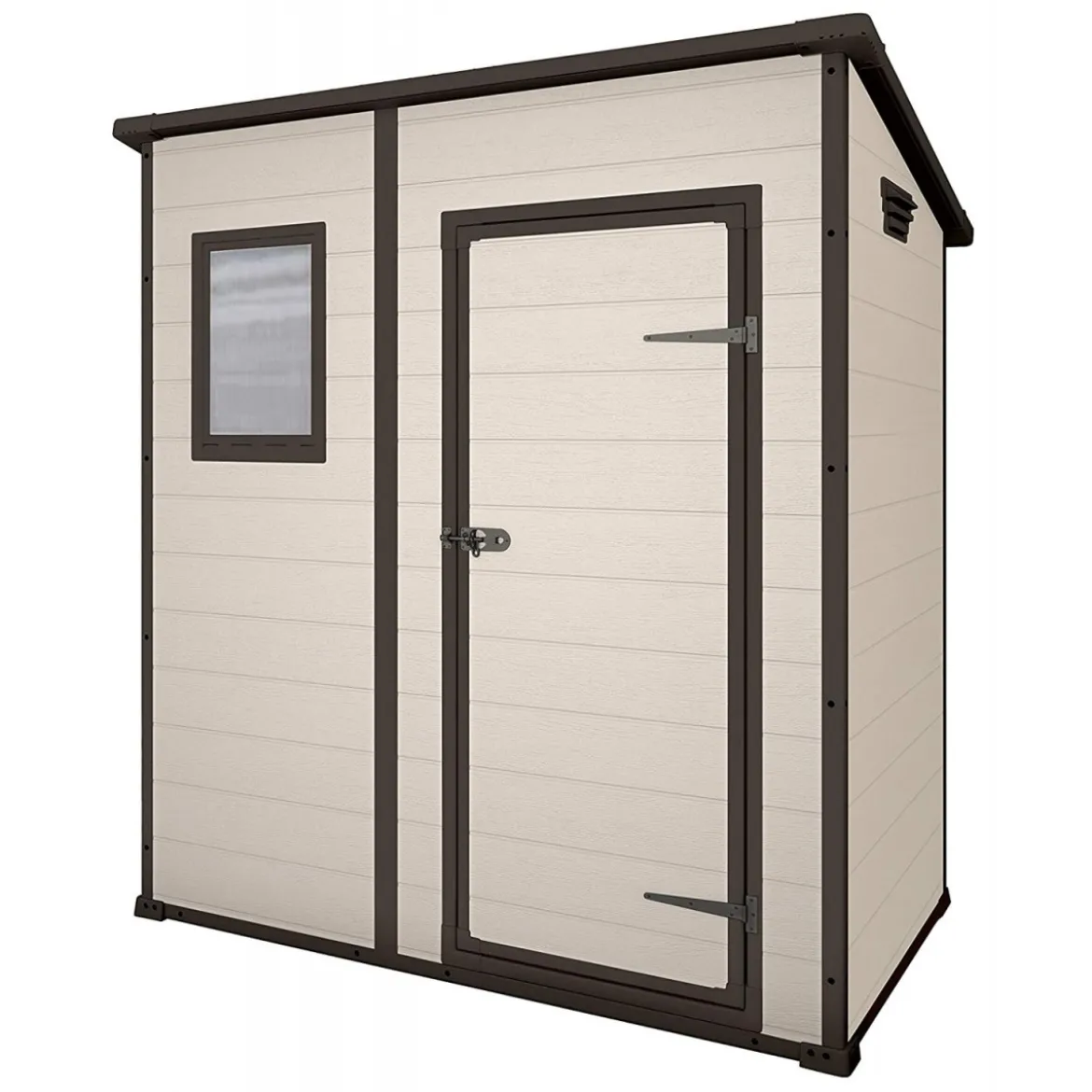 Keter Casetta MANOR PENT 183x111 in Resina PVC Box Armadio Giardino