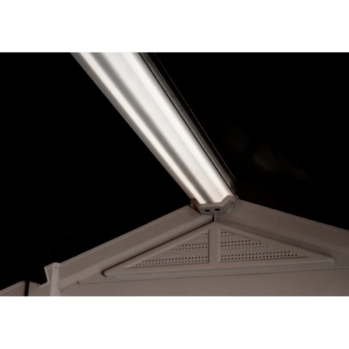Keter Casetta per Attrezzi Factor 256x182 con Pavimento Interno da Giardino