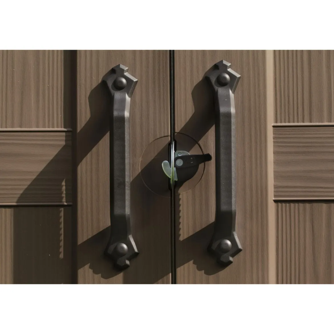 Keter Casetta per Attrezzi Factor 256x182 con Pavimento Interno da Giardino