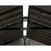 Keter Newton Plus Casetta da Giardino 230x476 PVC Effetto Legno 2 Ante