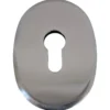 Kit Accessori Porta Blindata Cromo Satinato con Defender 55