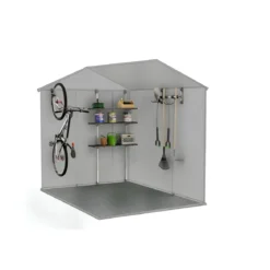 Kit Appendi Attrezzi Keter per Casette da Giardino 4 Ganci 74x15x30cm