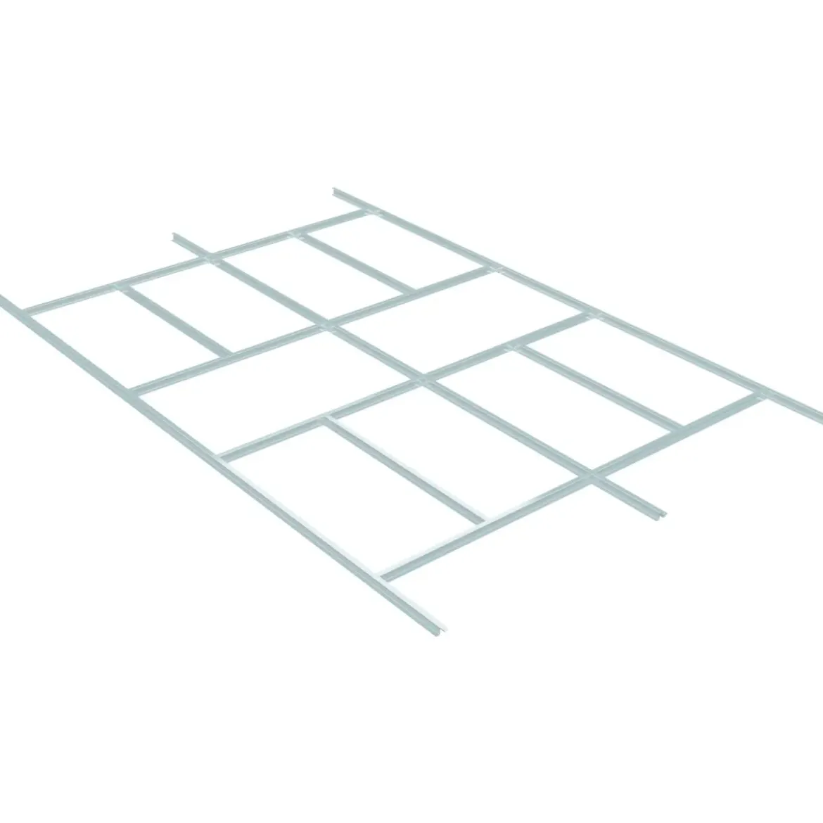 Kit di Fondazione per Casetta da Giardino 330x309 cm Acciaio Zincato