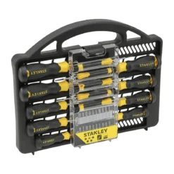 Kit Giraviti Stanley a Lama Piatta Torx a Croce Piccolo con Inserti Cacciaviti