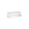 Kit scolapiatti in alluminio con vaschetta raccogli gocce lunghezza 76 cm