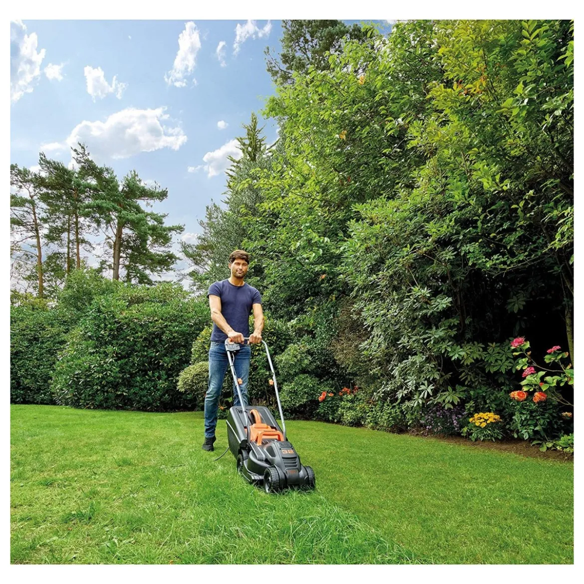 Kit Tagliaerba con Tagliabordi Black&Decker 1000w