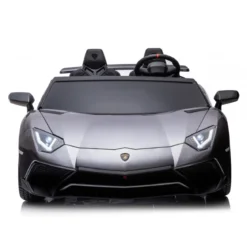 Lamborghini AVENTADOR SVJ BIG Full Grigio Macchina Elettrica per Bambini