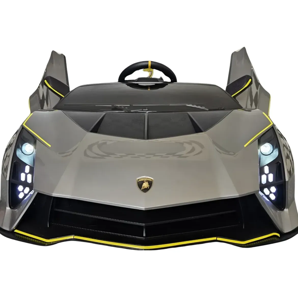 Lamborghini Grigia 12V Macchina Elettrica per Bambini