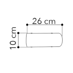 Lampada da Parete Luce Applique in Vetro per Interno Bianca Lampadina E27