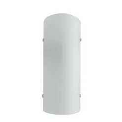 Lampada da Parete Luce Applique in Vetro per Interno Bianca Lampadina E27