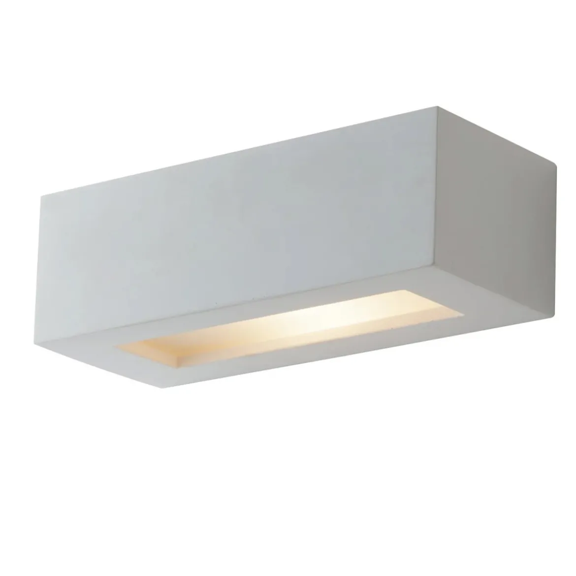 Lampada Rettangolare Luce da Parete Intec Faretto a Muro Verniciabile