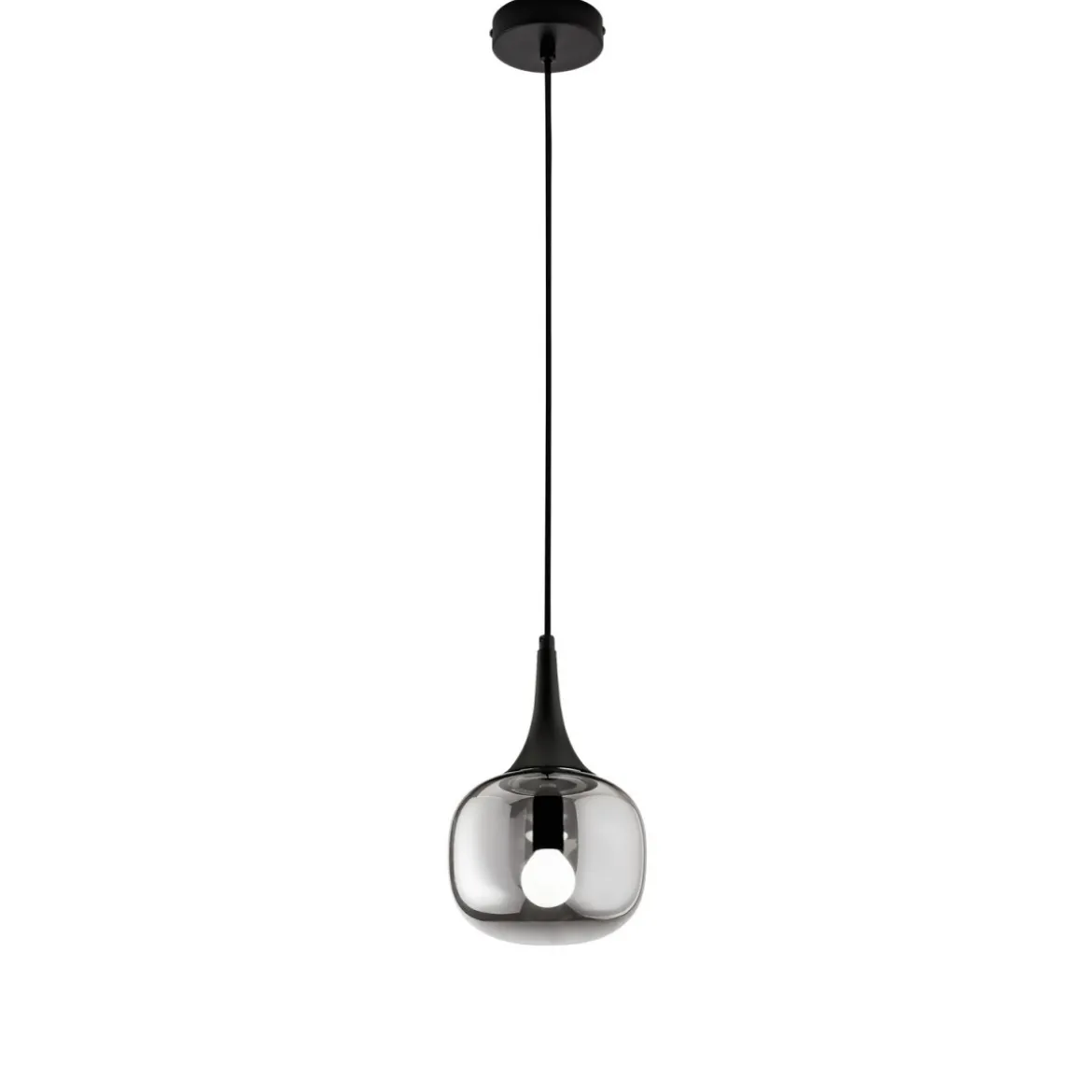 Lampadario a Sospensione Luce da Soffitto in Vetro Elegante di Design