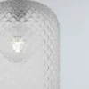 Lampadario da Soffitto Luce in Vetro a Sospensione Elegante da Interno