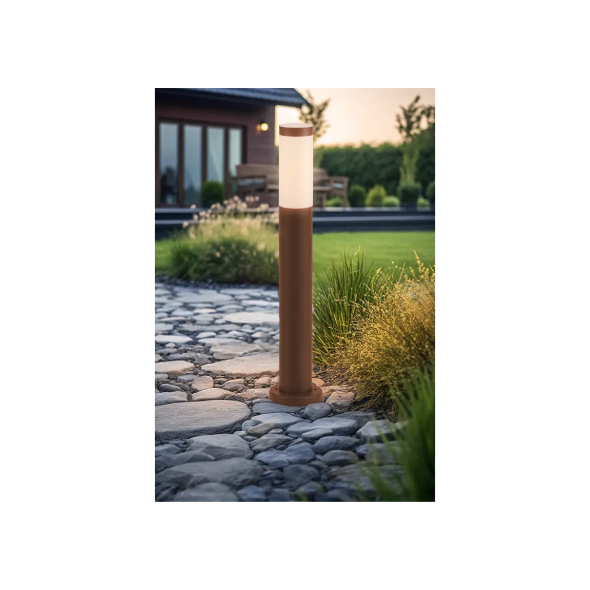Lampione illuminazione a led da giardino 80cm