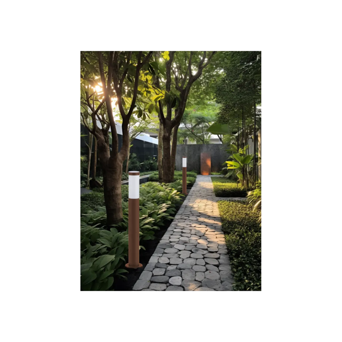 Lampione illuminazione a led da giardino 80cm