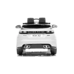 Land Rover Velar Bianco Macchina Elettrica a Batteria 12 V Telecomando