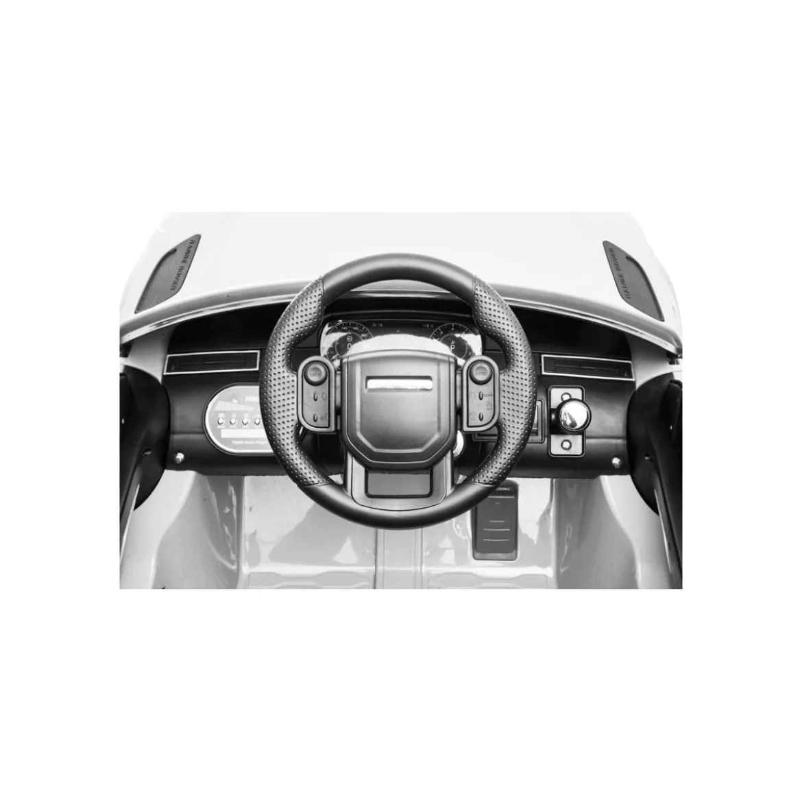 Land Rover Velar Bianco Macchina Elettrica a Batteria 12 V Telecomando