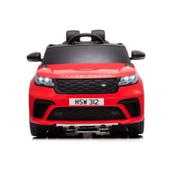 Land Rover Velar Rosso Macchina Elettrica a Batteria 12 V Telecomando