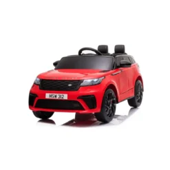 Land Rover Velar Rosso Macchina Elettrica a Batteria 12 V Telecomando