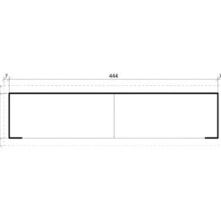 Legnaia da Esterno in Legno Grezzo 456x100x199 cm Tetto Impermeabile
