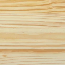 Letto a Castello 90x200 cm Legno Massello Naturale con 2 Reti Singole