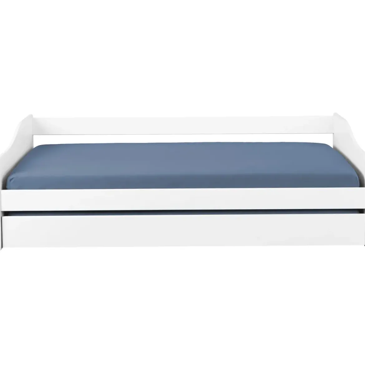 Letto Singolo con Cassettone Estraibile Contenitore Salvaspazio 90x190