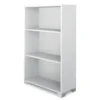 Libreria a Giorno 70x29x118 cm Bianca con Ripiani Regolabili