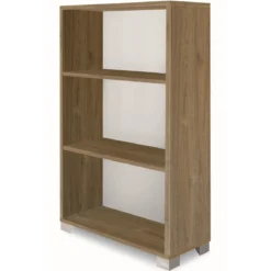 Libreria a Giorno 70x29x118 cm Noce con Ripiani Regolabili