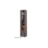 Libreria in Legno 5 Ripiani Alta Scaffali Ufficio Moderna Design Studio Camera