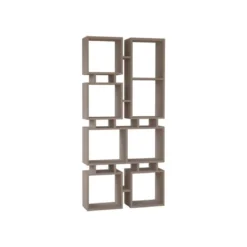 Libreria Tortora Moderna Design a Cubi per Arredamento Salone
