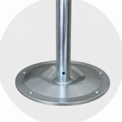 Livellatore a Vite Corsa 12 cm Tubolare 45x45 mm Trabattelli Ponteggi