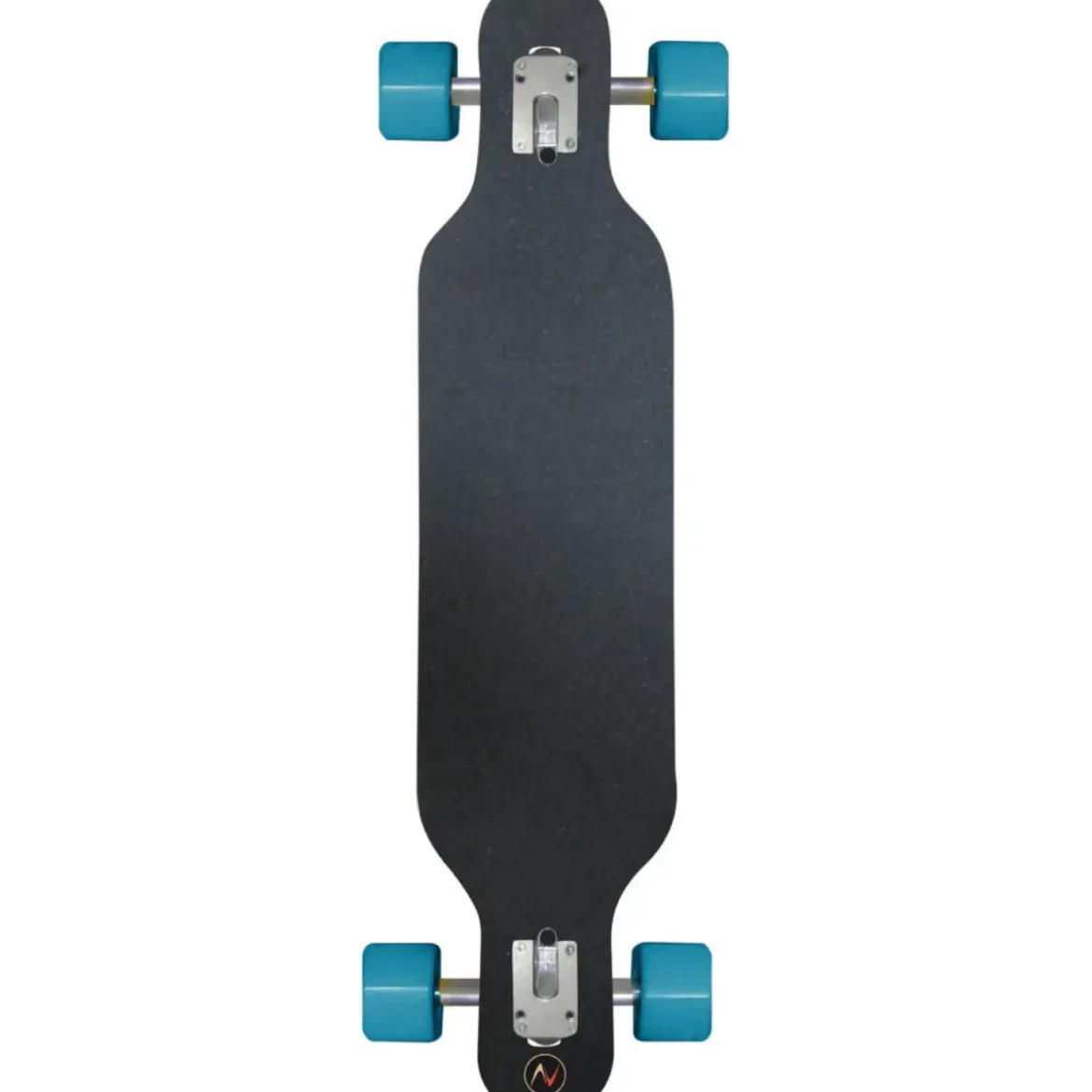 Longboard 97x23 Acero 8 Strati Skateboard Concavo Cuscinetti ABEC 7