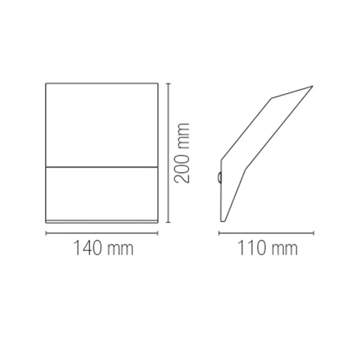 Luce da Parete Applique da Interno Lampada in Gesso Bianco Verniciabile