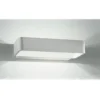 Luce da Parete Intec Applique da Interno Lampada Bianca Elegante a LED