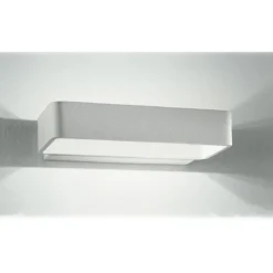 Luce da Parete Intec Applique da Interno Lampada Bianca Elegante a LED
