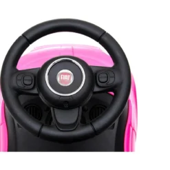 Macchina Cavalcabile per Bambini Primi Passi Fiat 500 Rosa